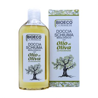 Doccia schiuma biologico con olio di oliva extravergine