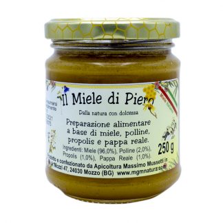 Il miele di Piero preparazione alimentare a base di miele polline propolis e pappa reale