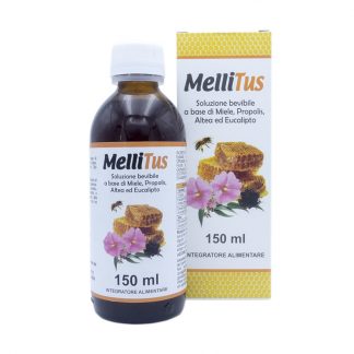 Miele Mellitus Soluzione bevibile a basa di miele propolis altea ed aucalipto